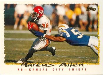 Marcus Allen Kansas City Chiefs 1995 Topps NFL #121